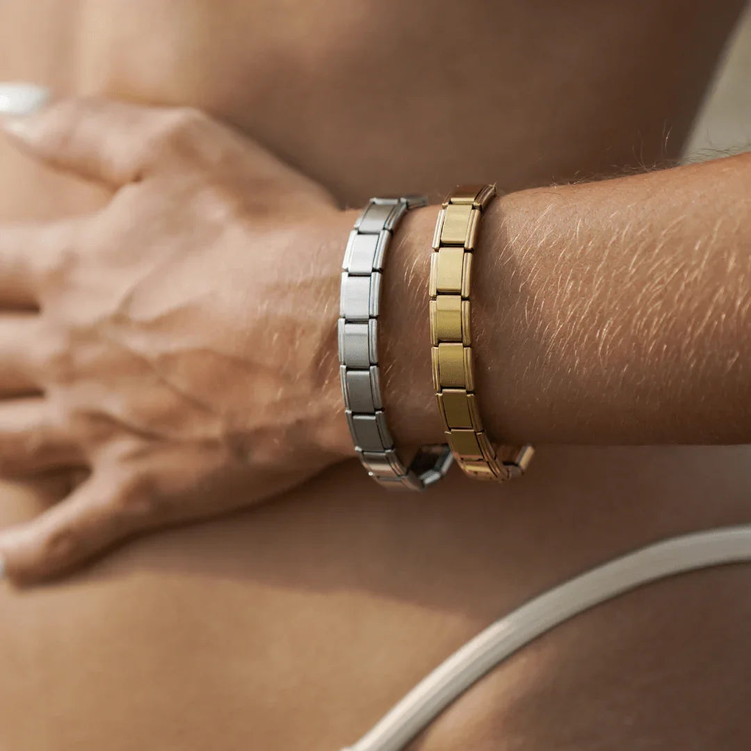 BRACELETS OR ROSE (18 SHARMZ)