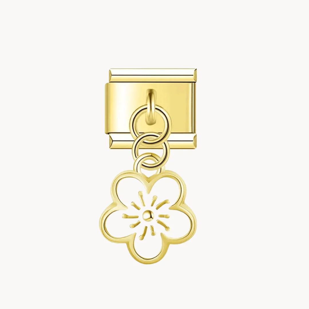 Pendentif fleur (3 couleurs)