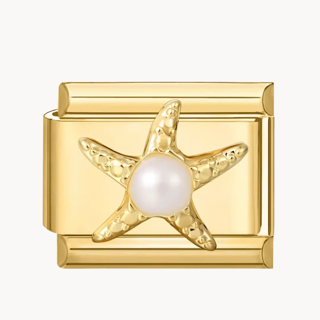 Étoile de Mer avec Perle