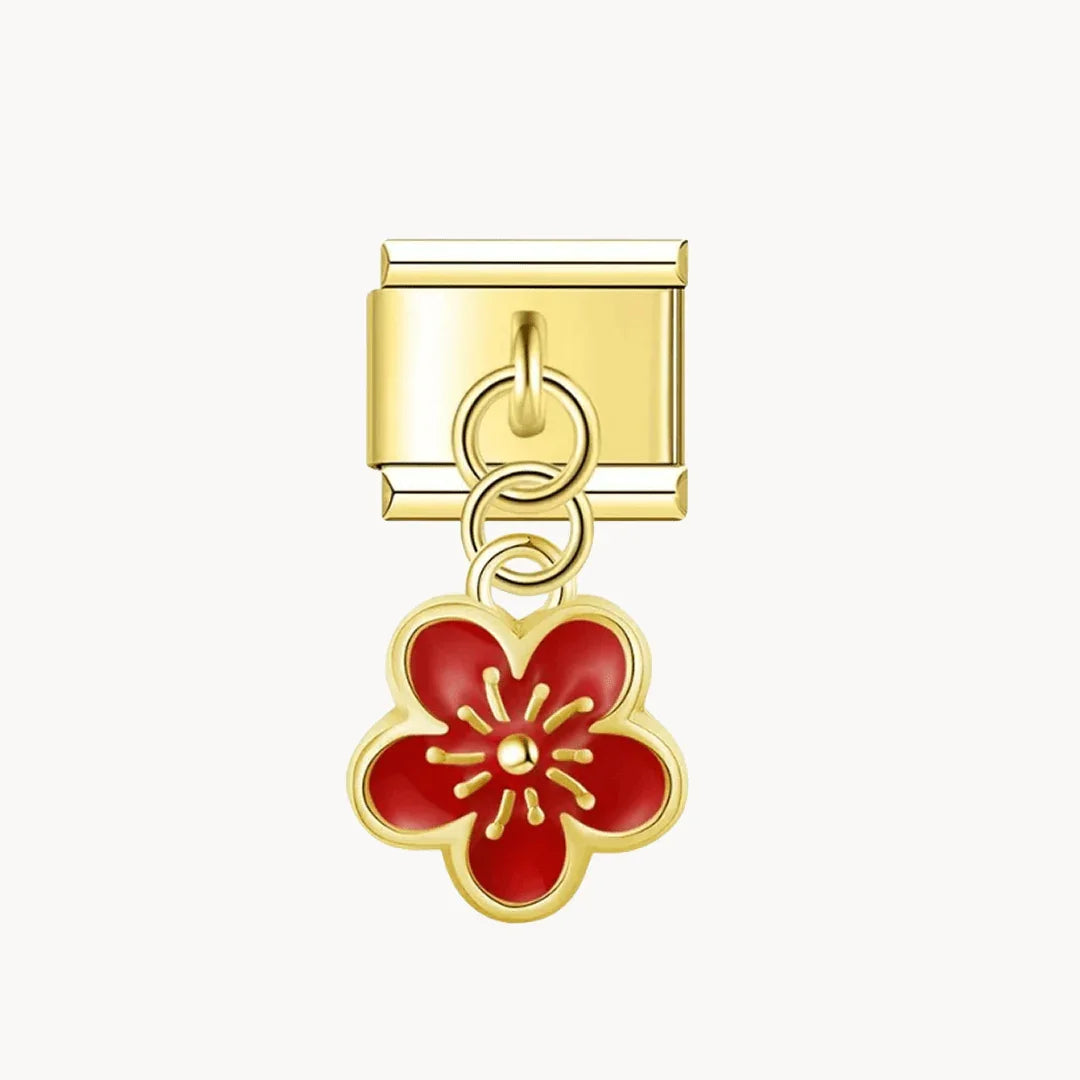 Pendentif fleur (3 couleurs)